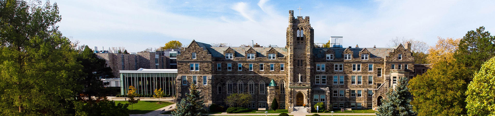 Aerial view of Brescia University College