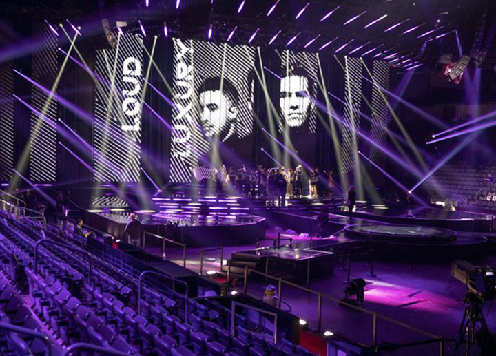 The Juno awards stage showcasing Loud Luxury 