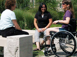 handicapped person