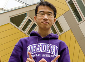 western male alumnus