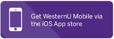 Get WesternU Mobile on the iOS app store