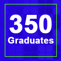 Fact: 350 Program Graduates