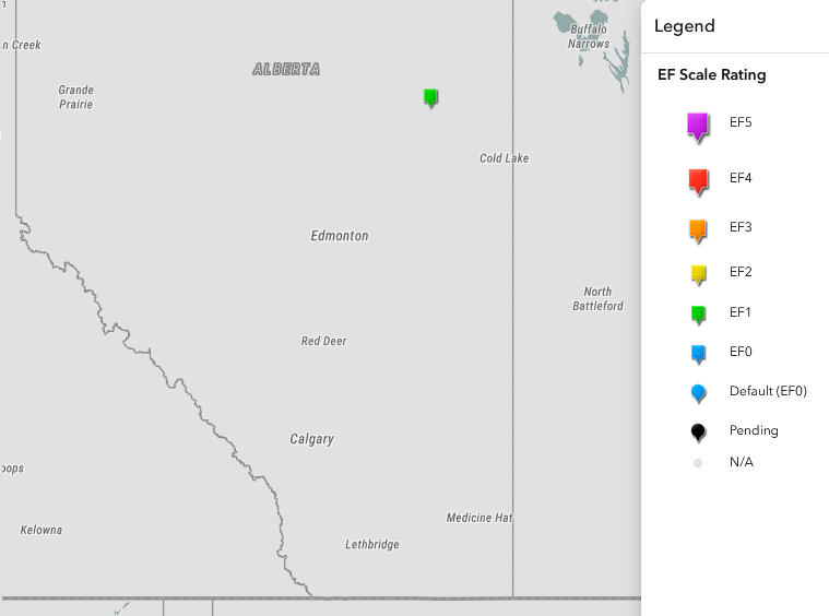 2024 Tornado Update Pt IV map
