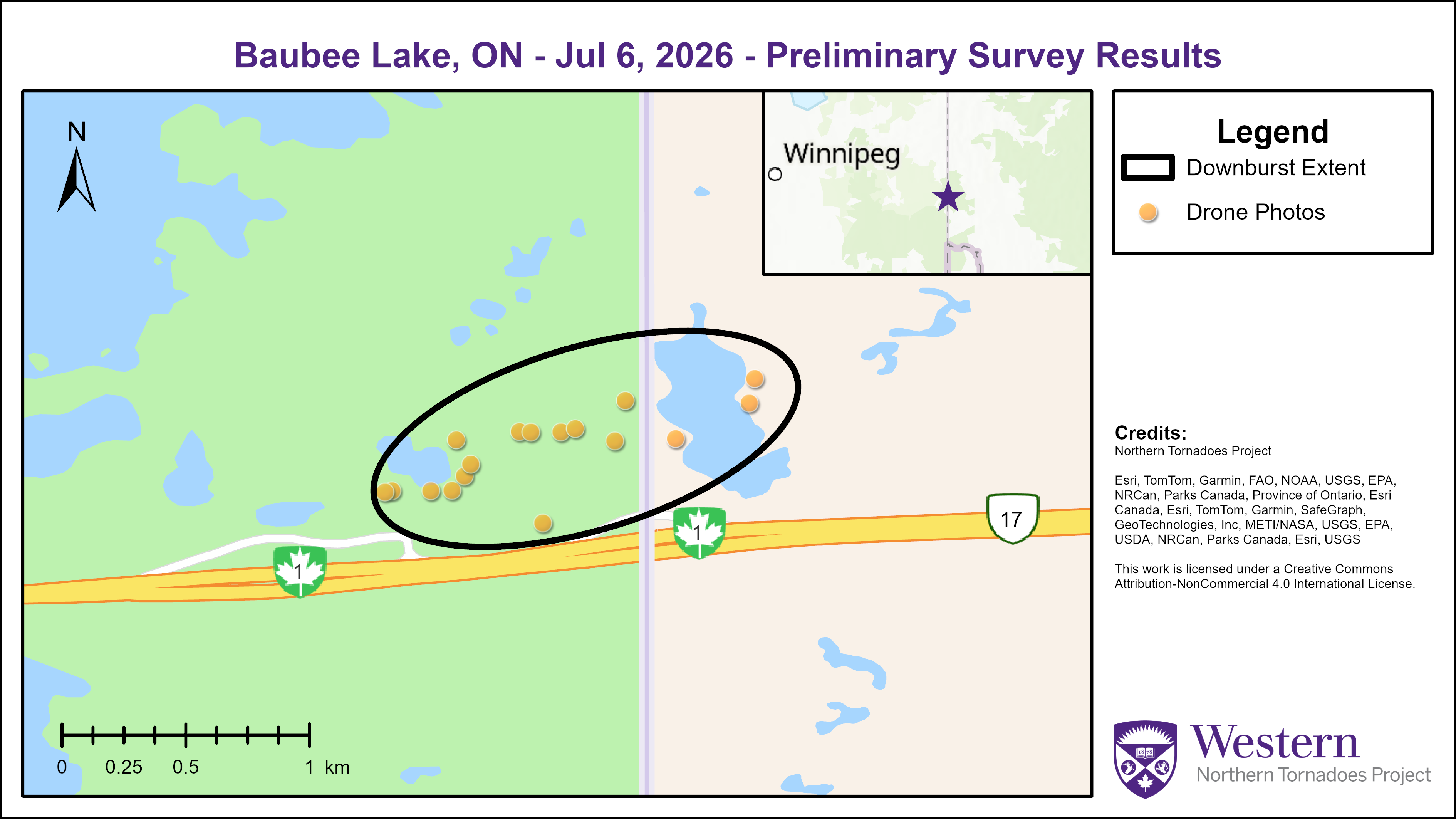 Survey map