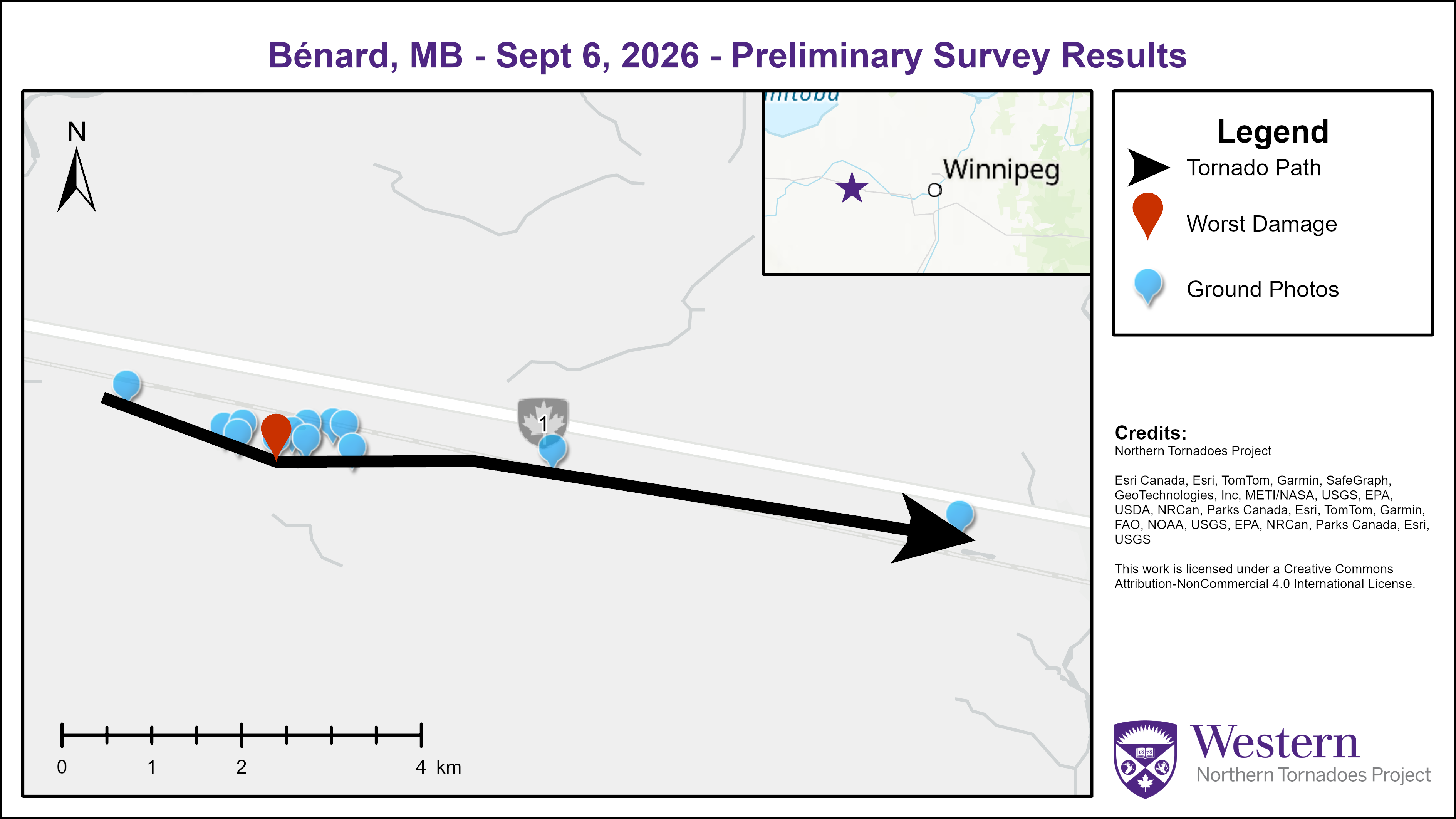 Survey map