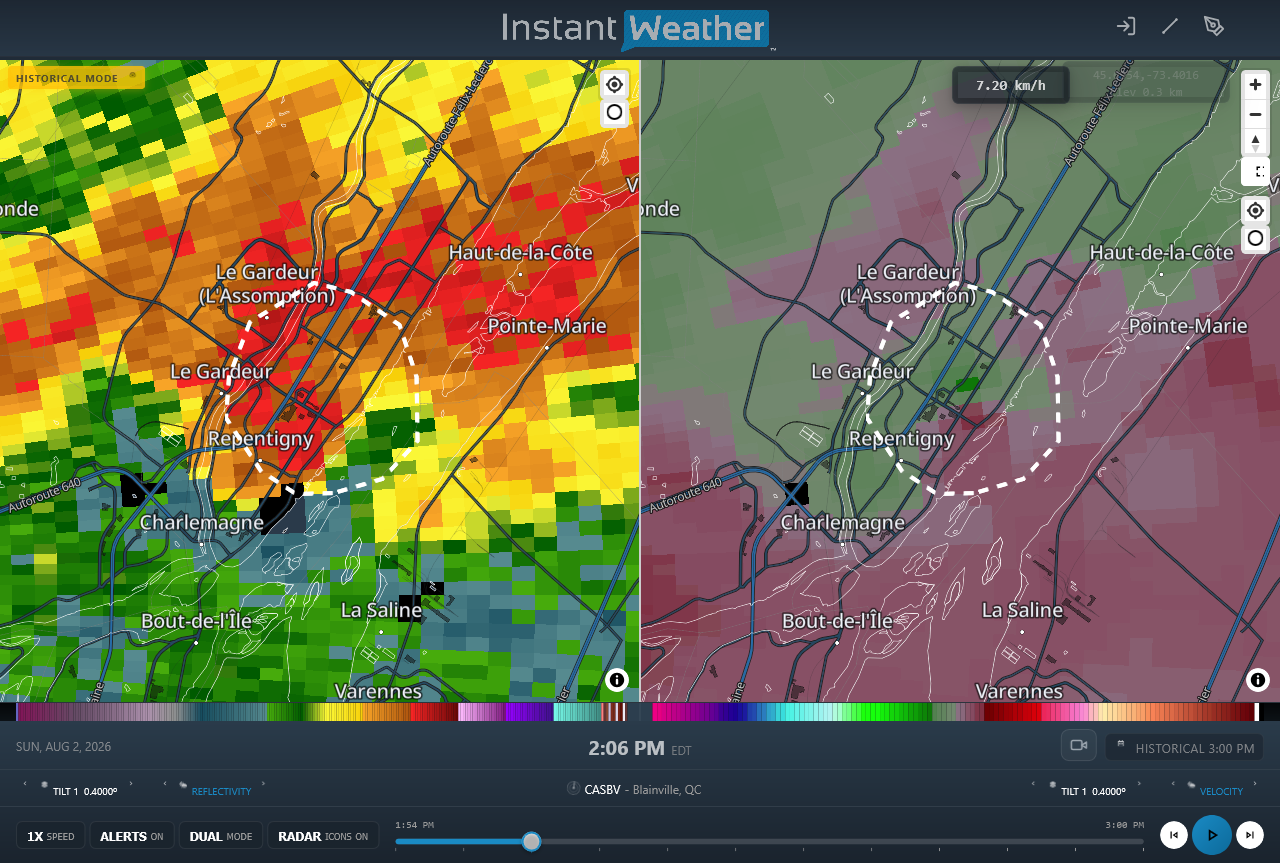 Radar image