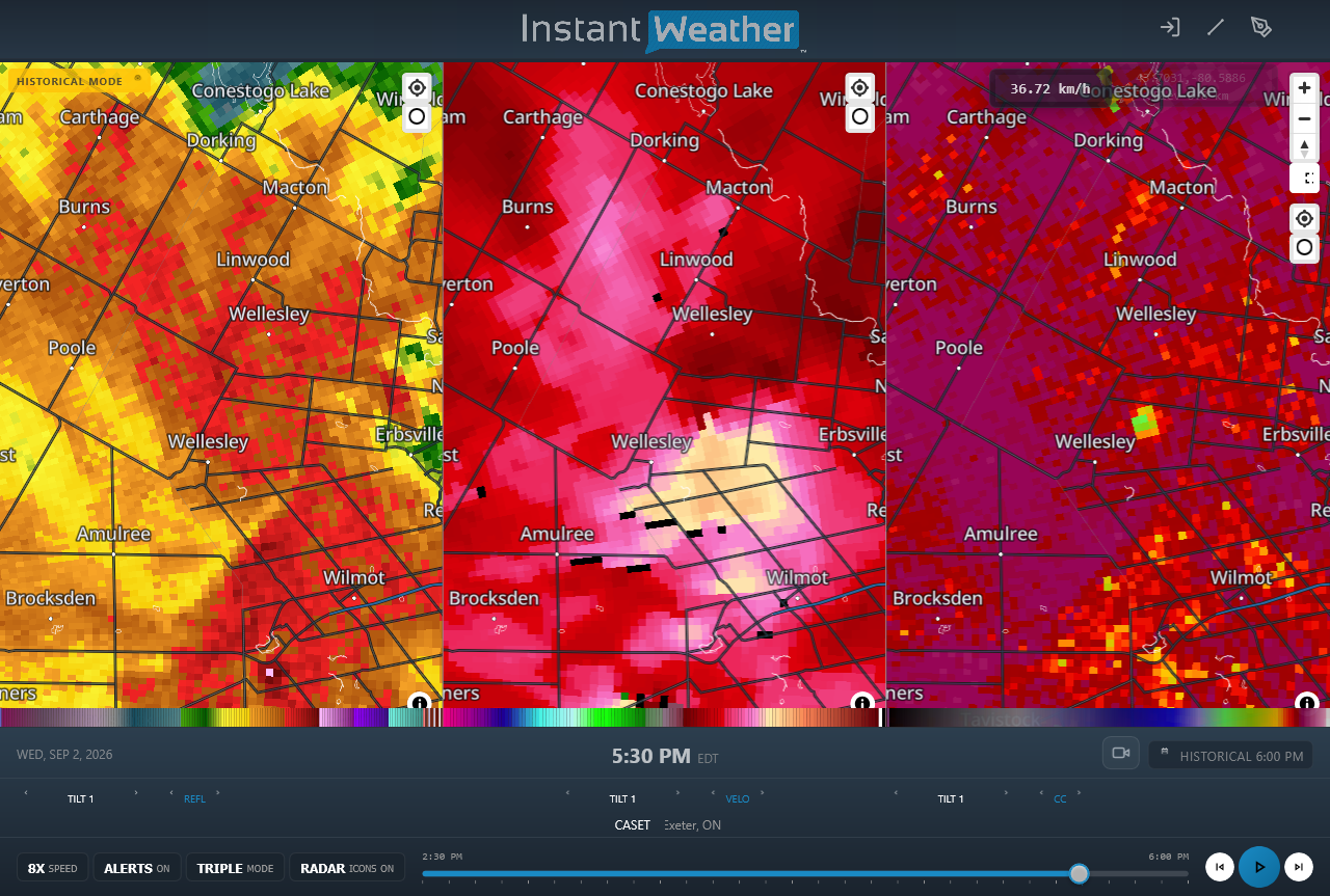 Radar imagery