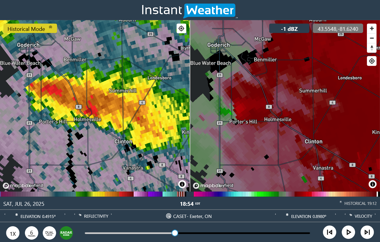 Radar image