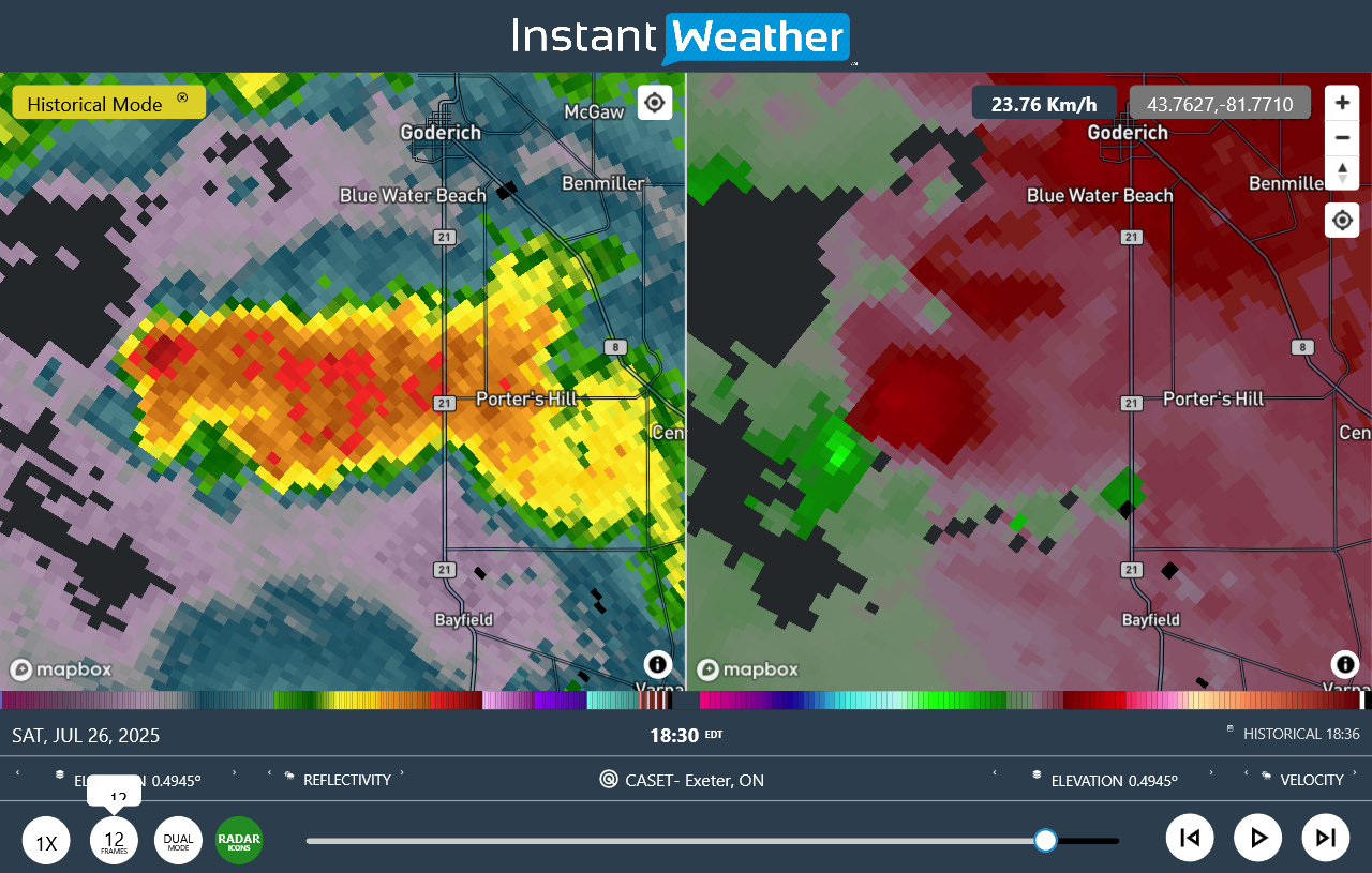 Radar image