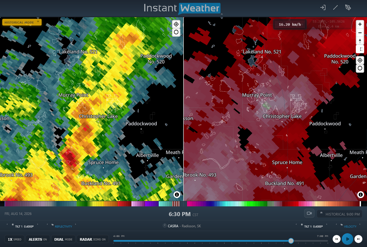 Radar imagery