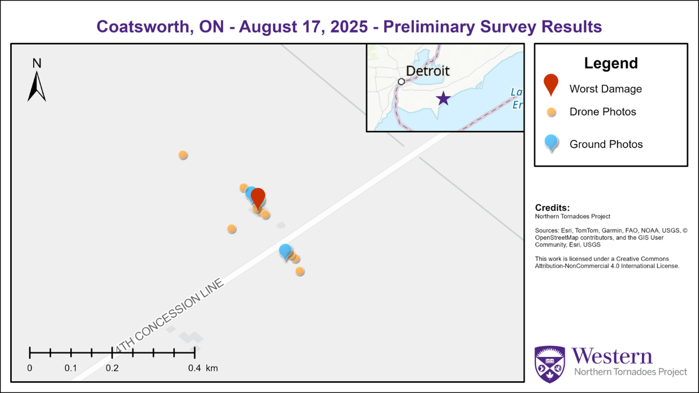 Survey map