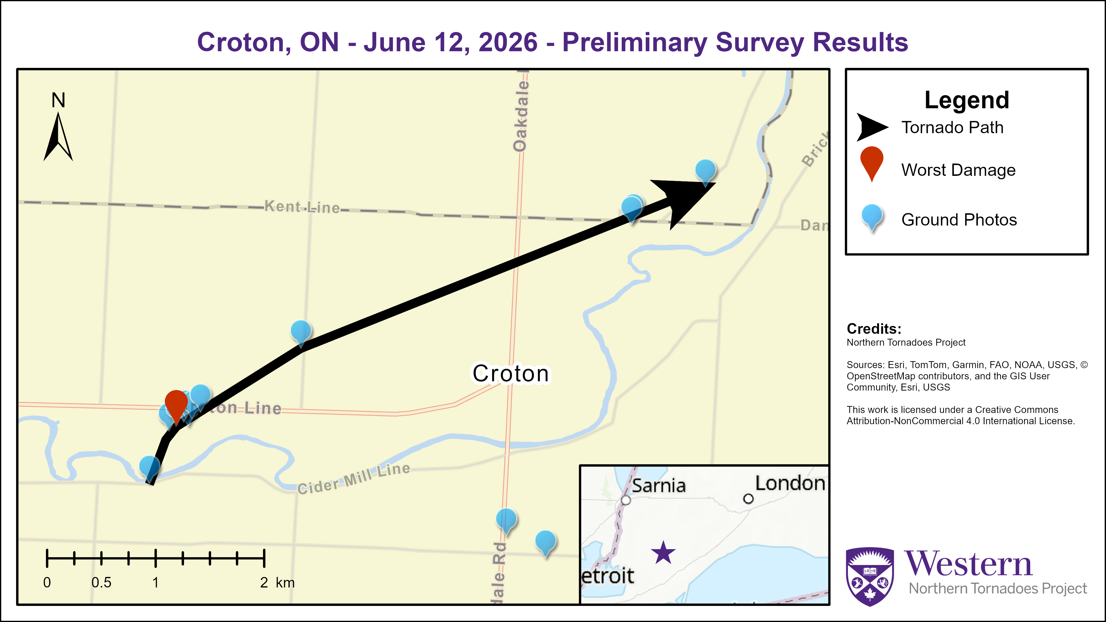 Survey map