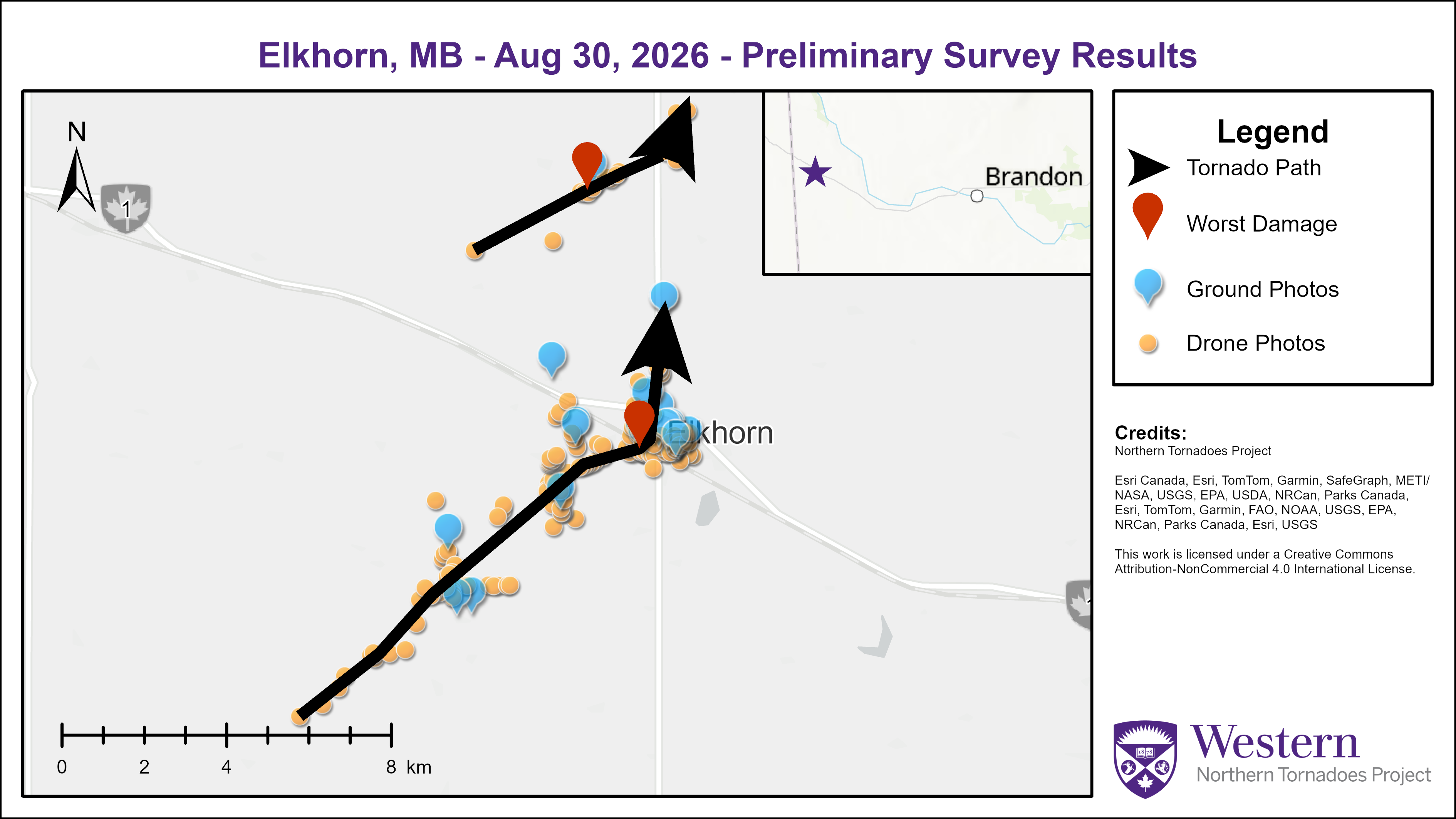 Survey map
