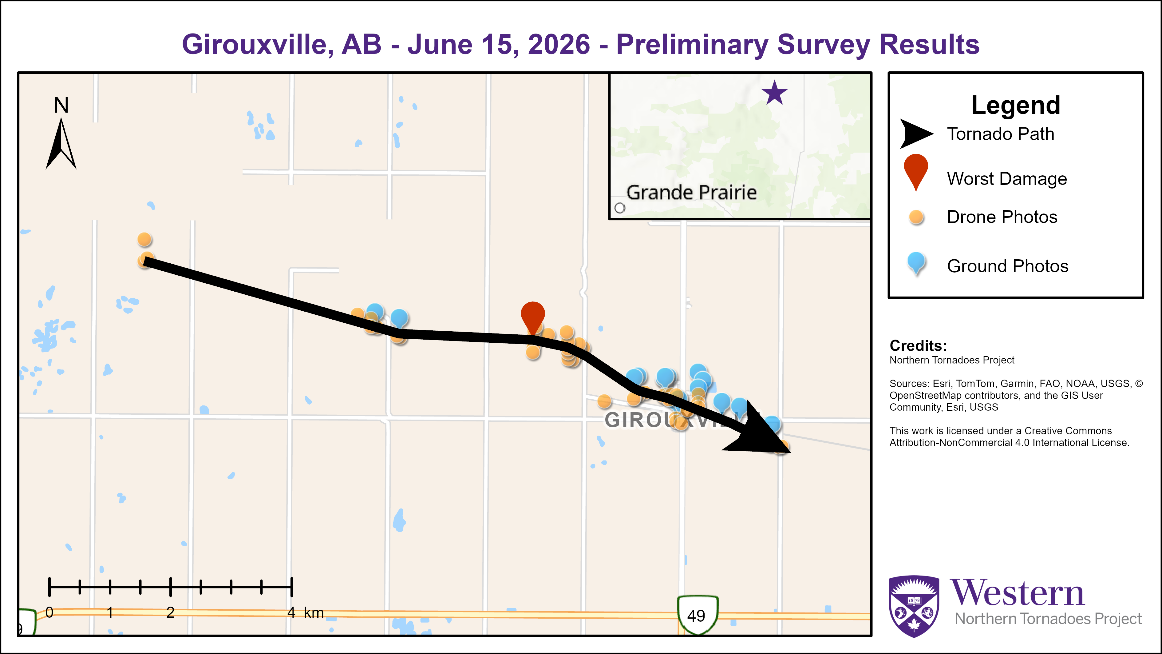 Survey map