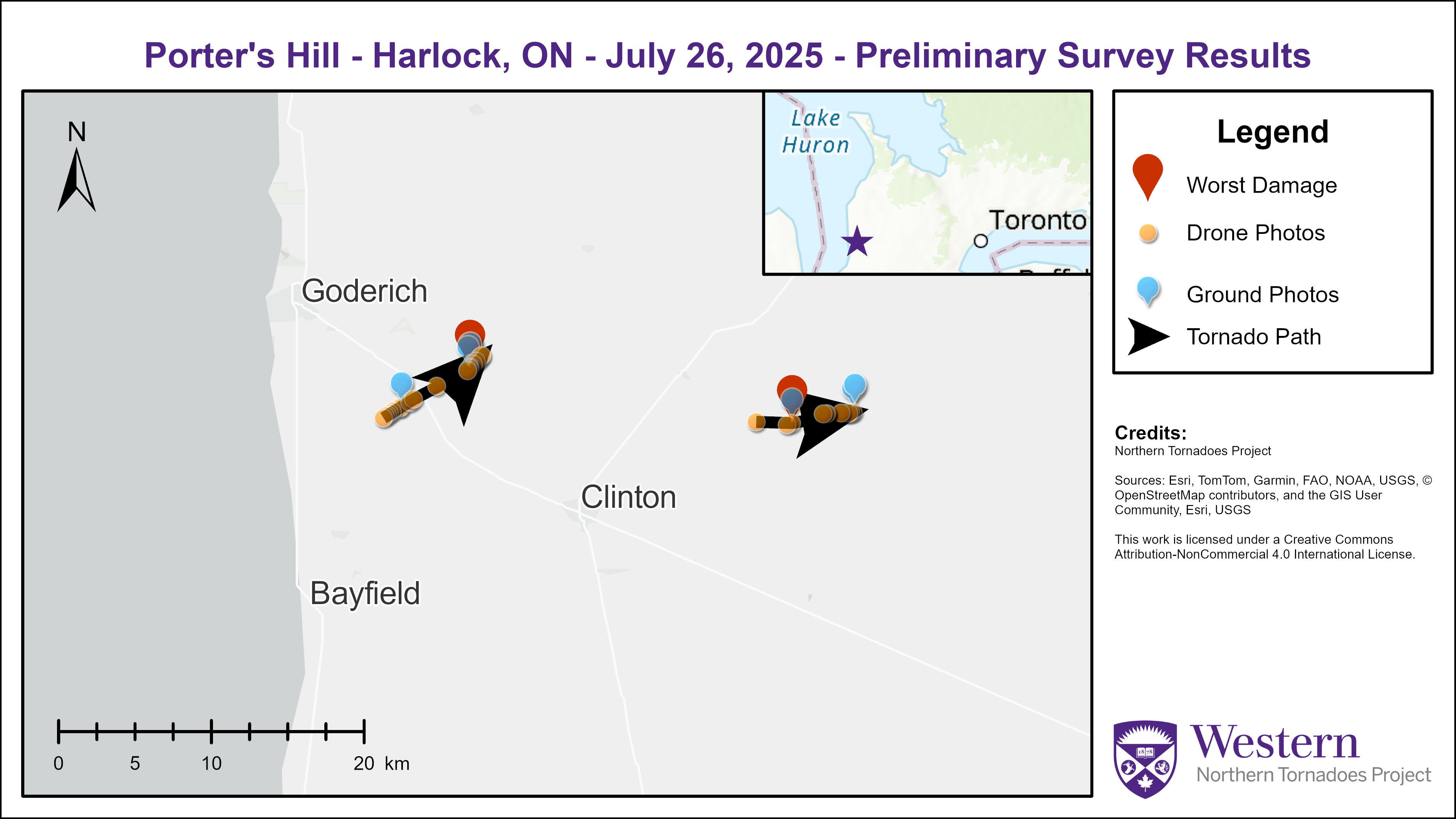 Survey map