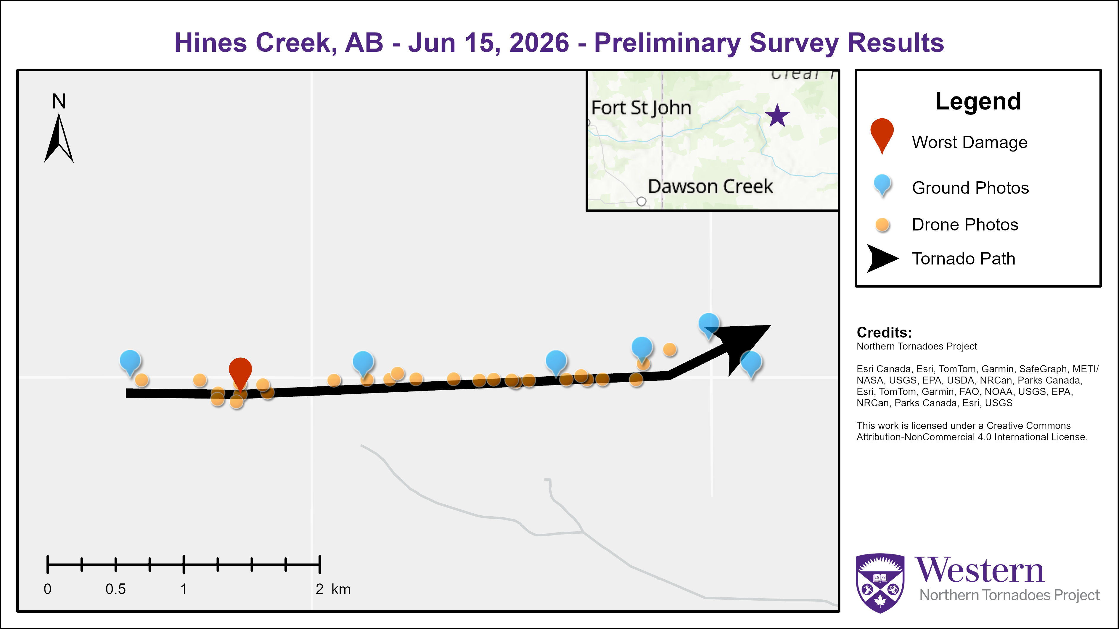 Survey map