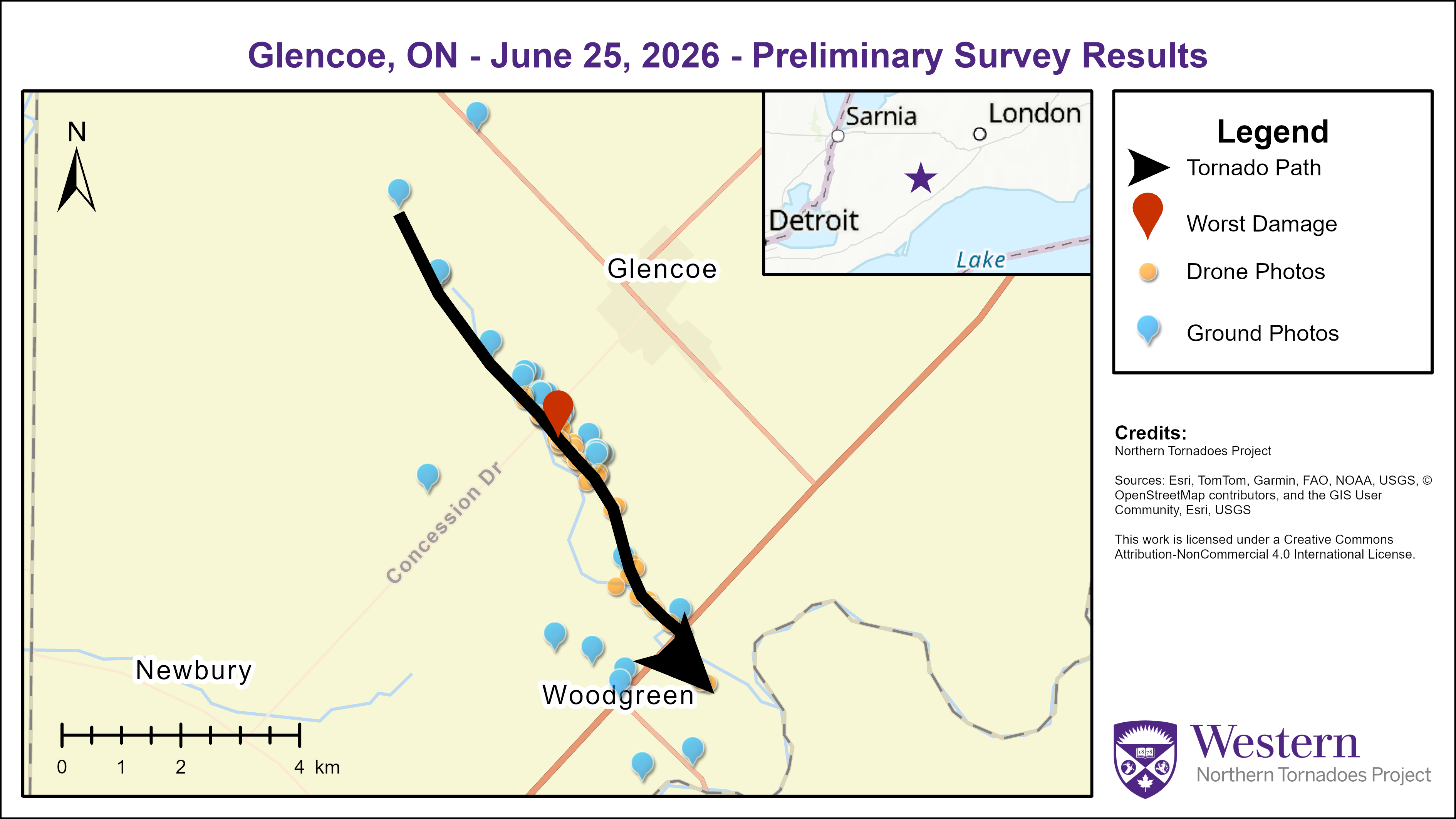 Survey map