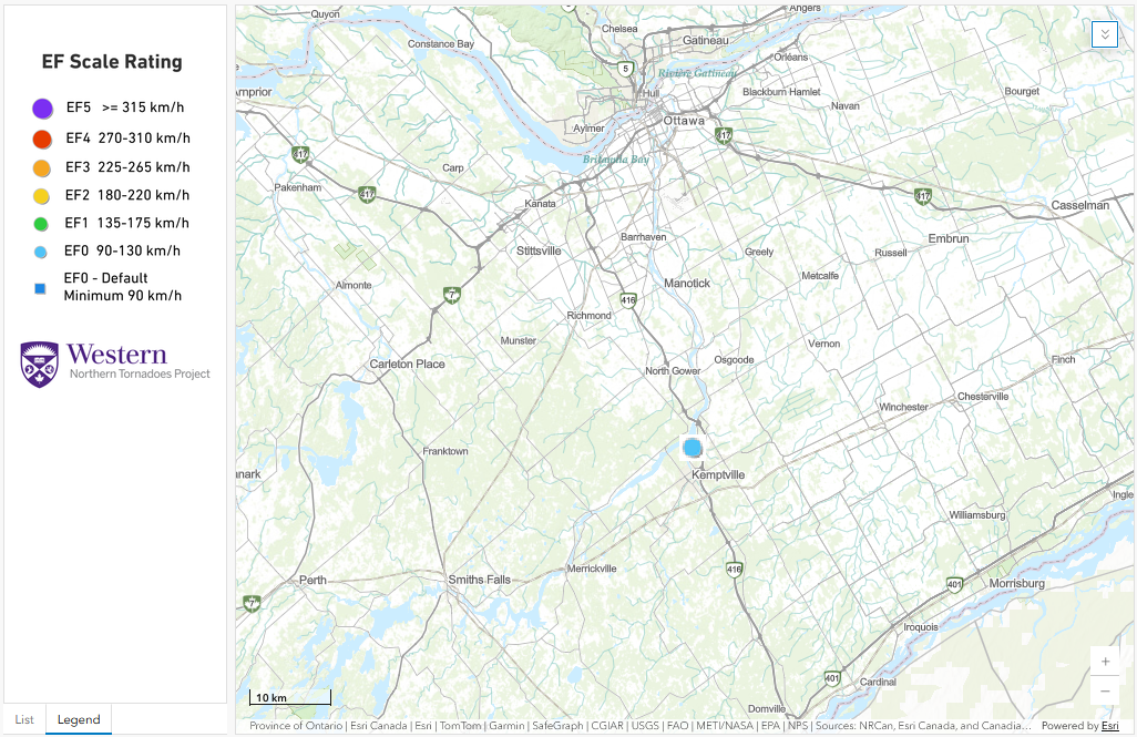 Regional map