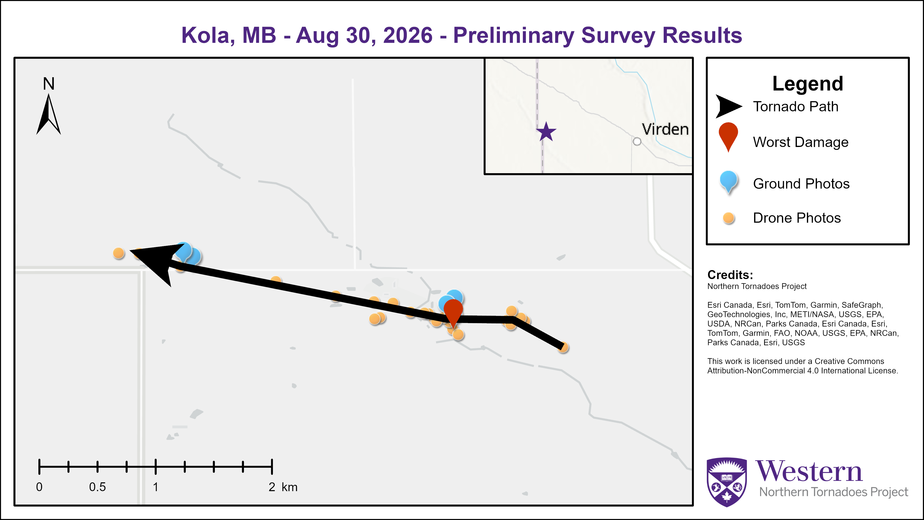 Survey map