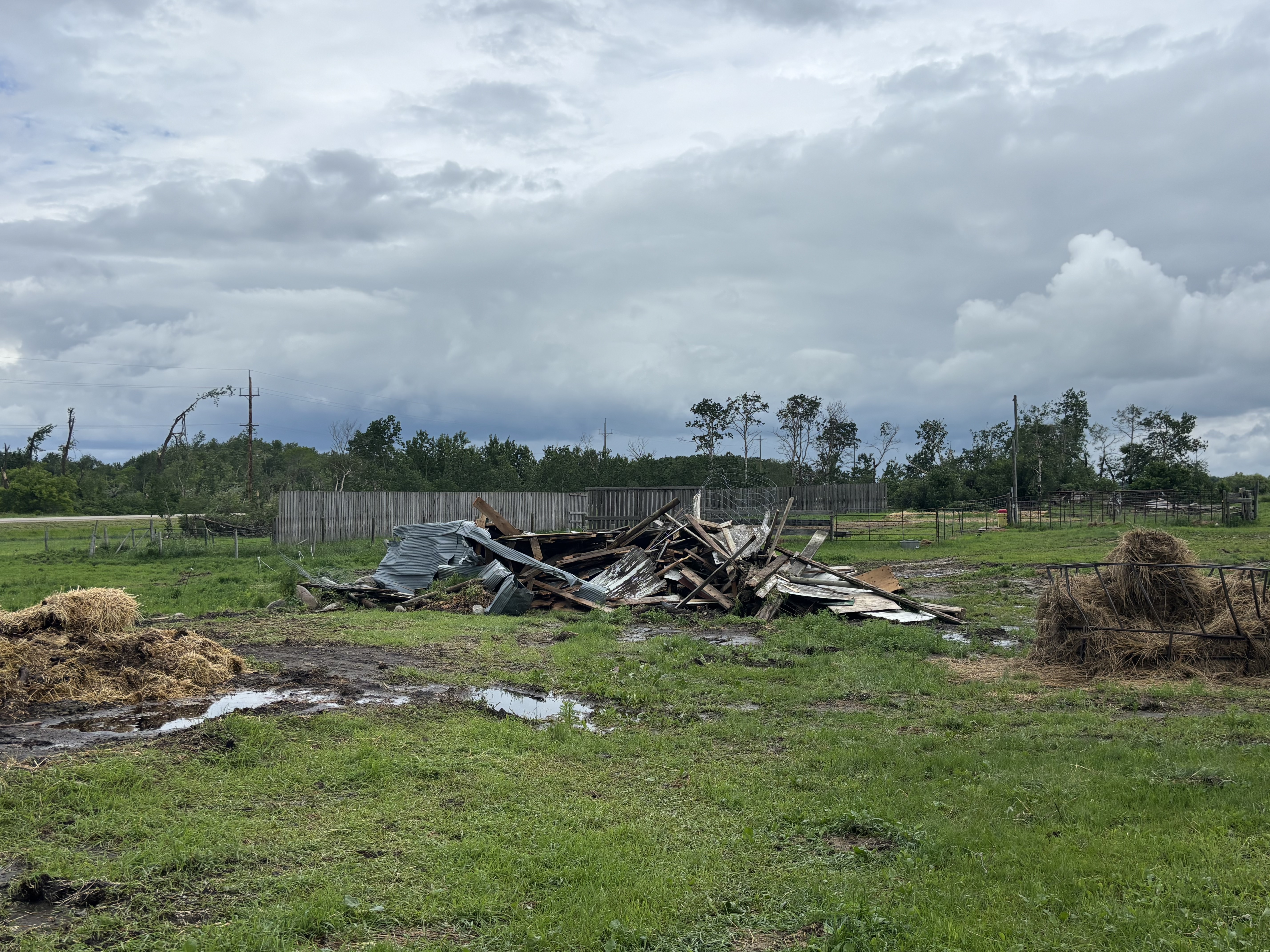 Damage photo