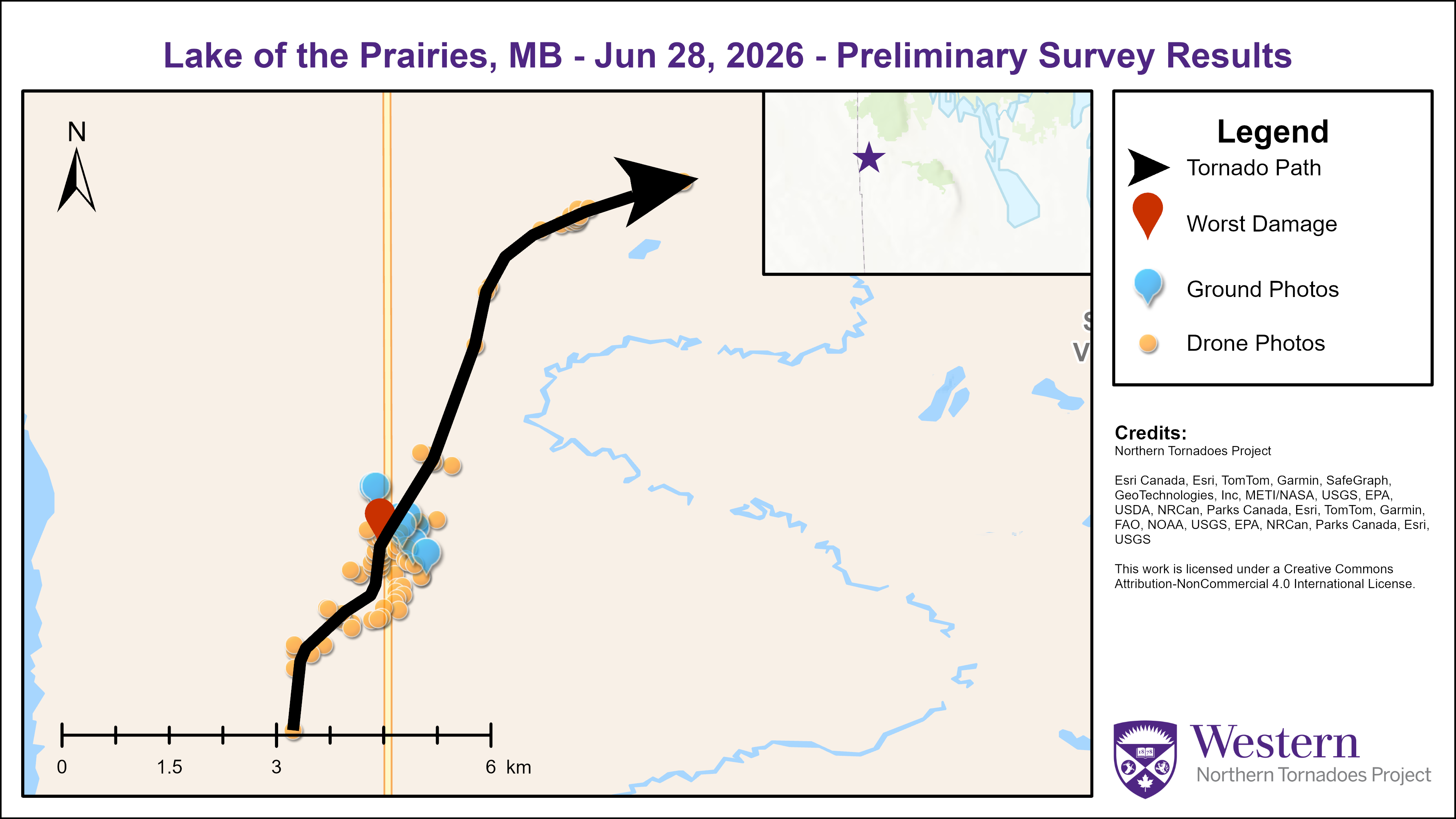 Survey map