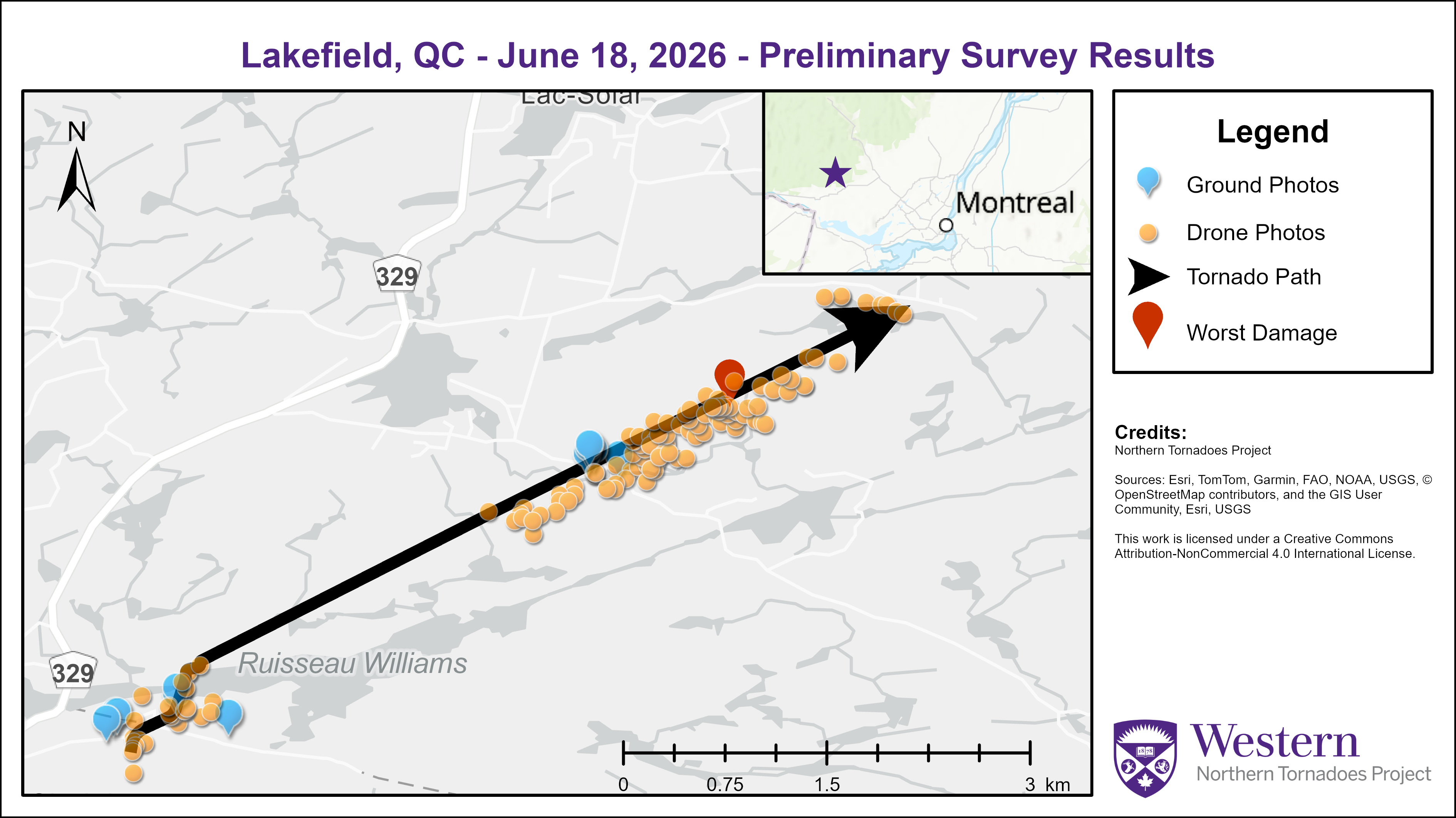 Survey map
