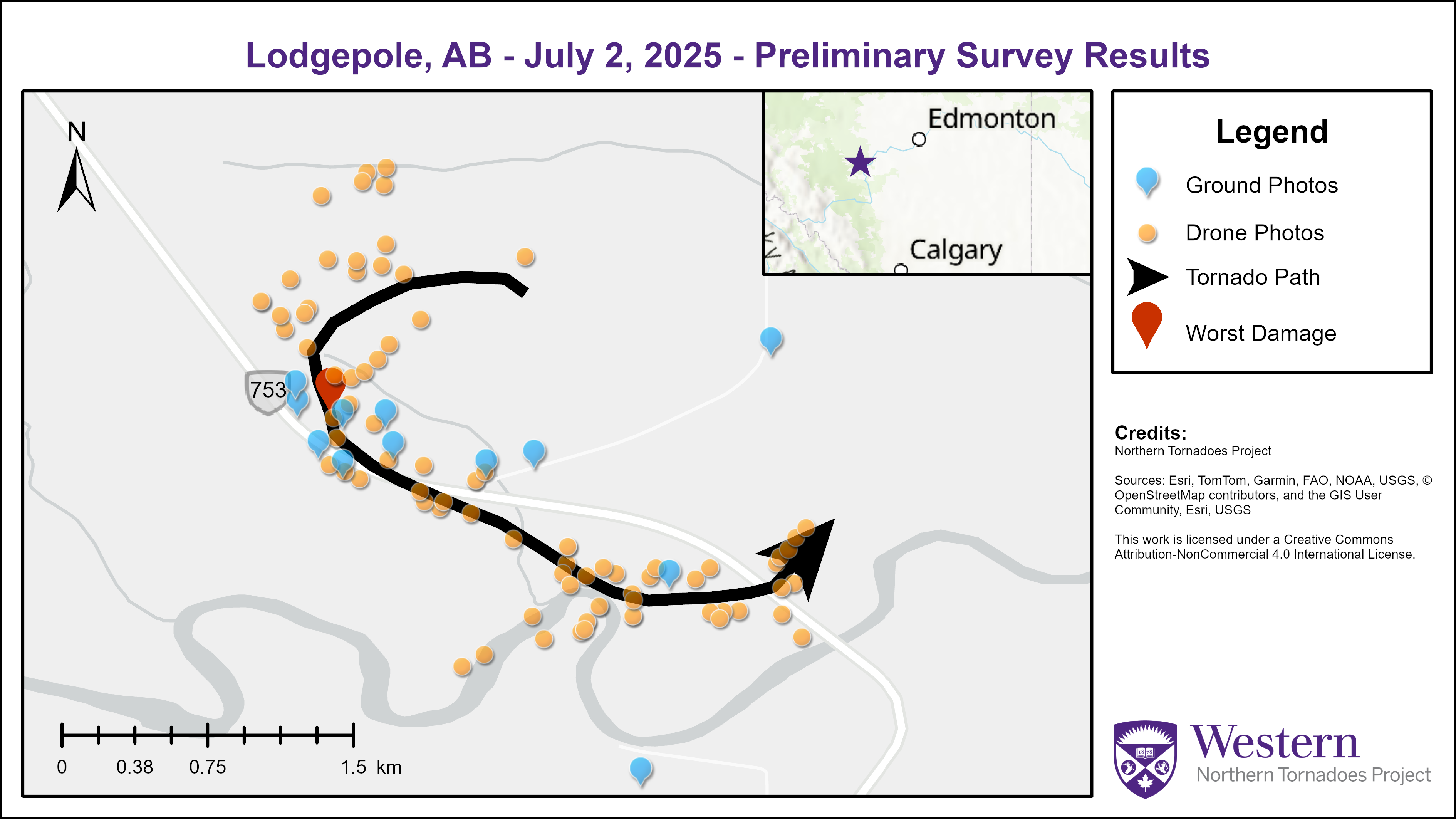 Survey map