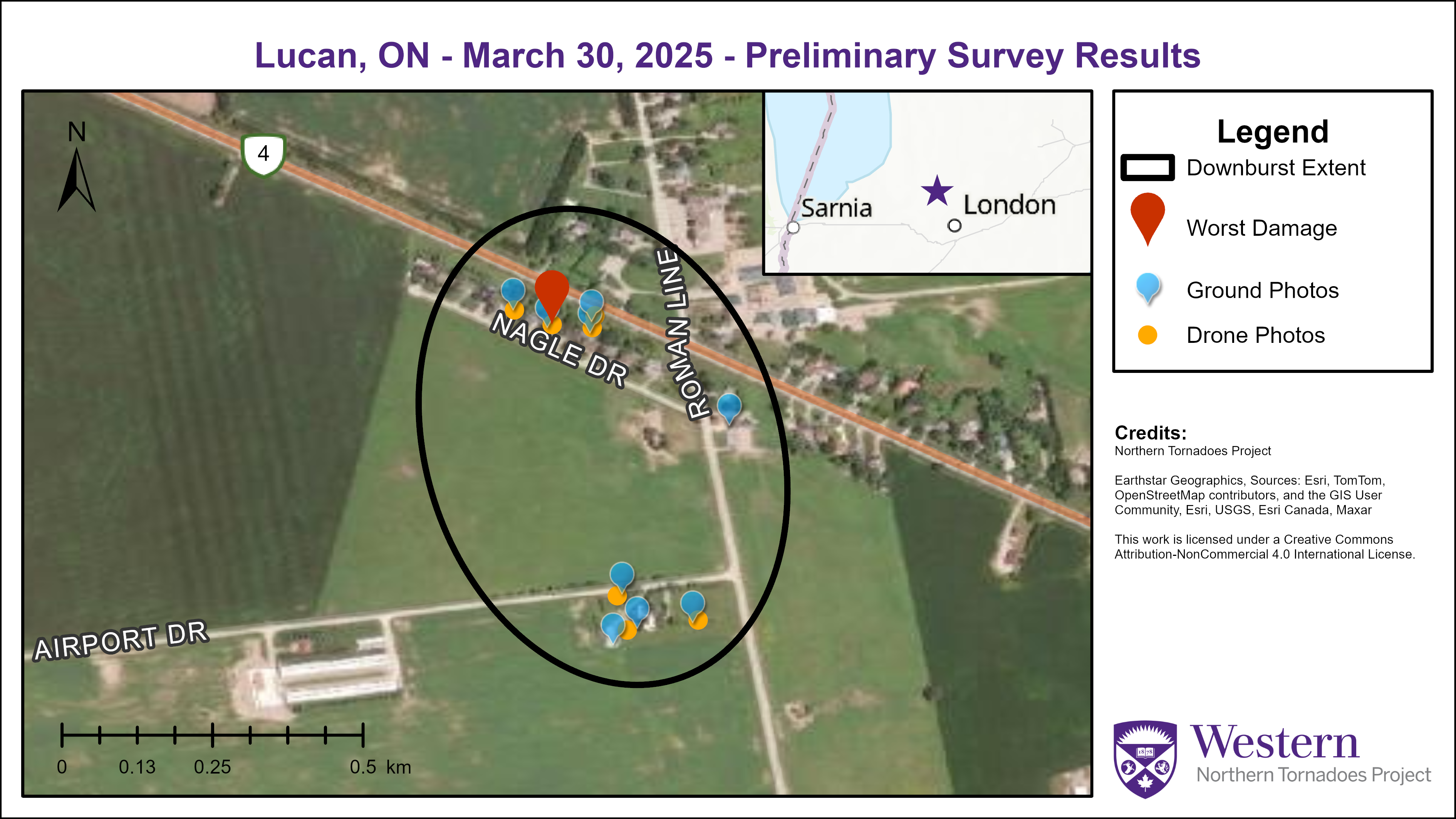Survey map