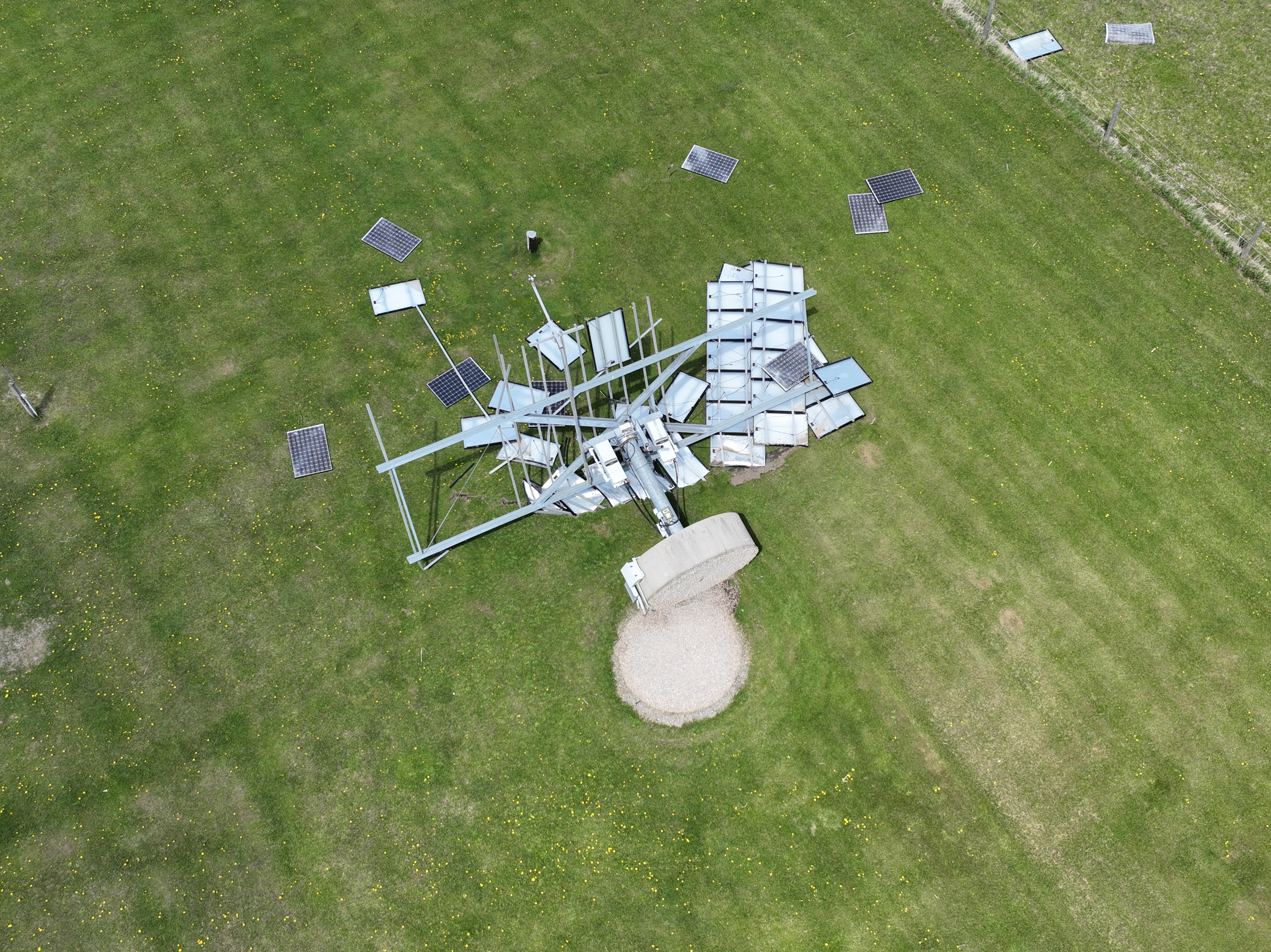 Lucan-area tornado damage