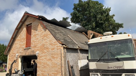 Damage photo