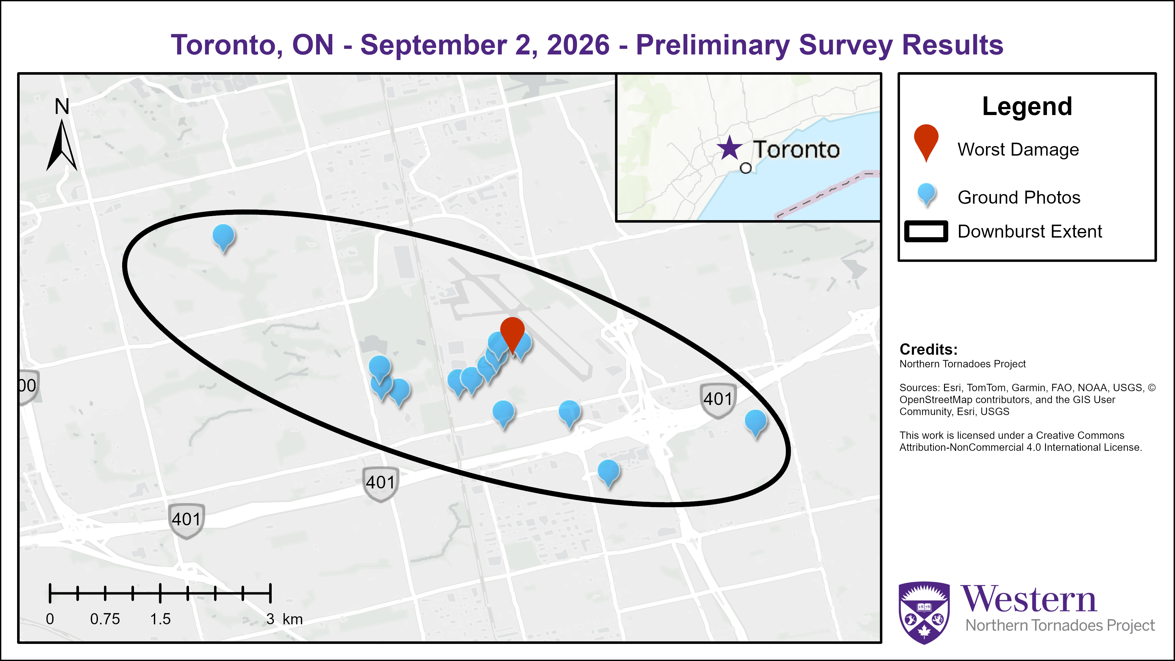 Survey map