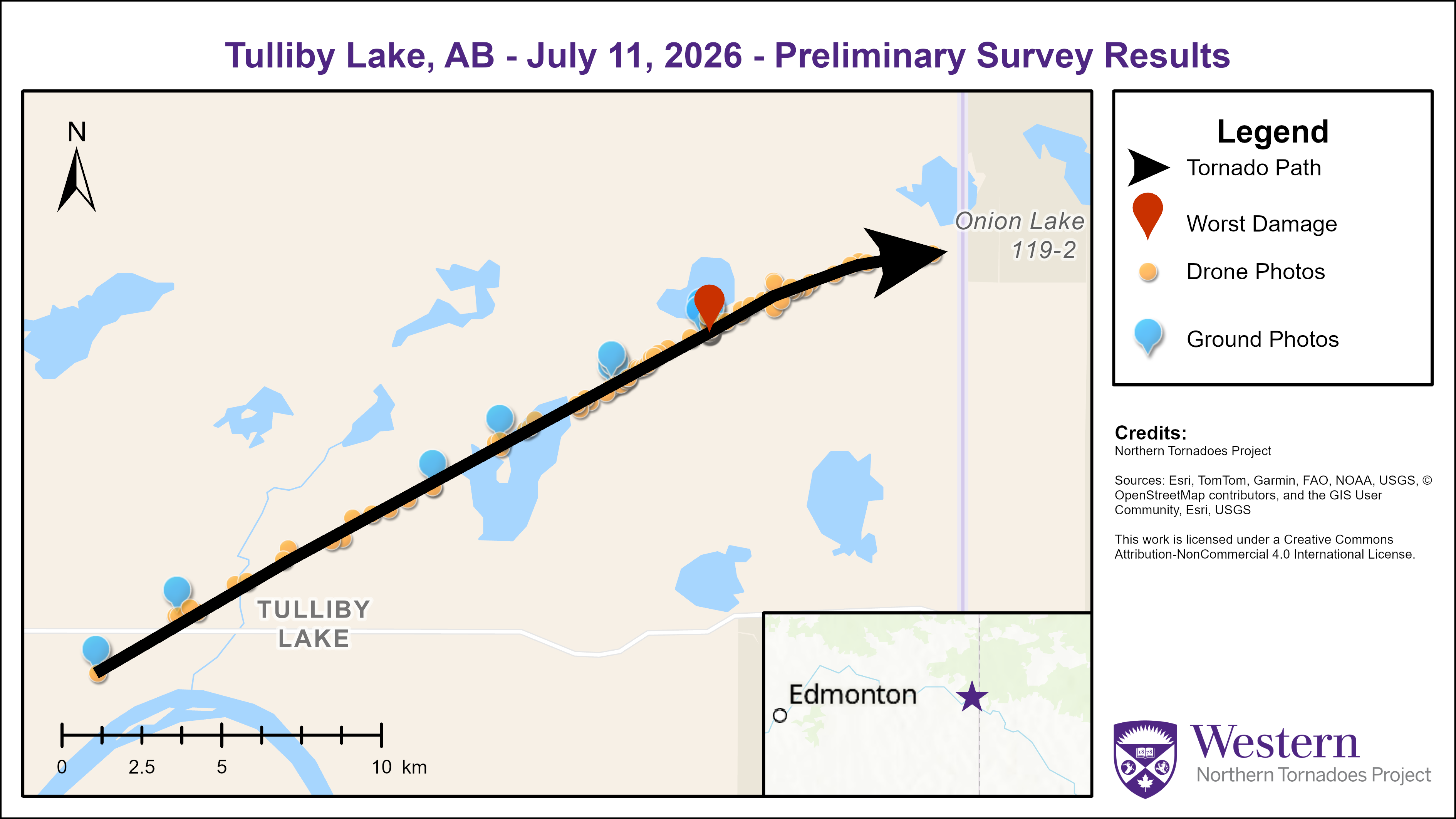 Survey map
