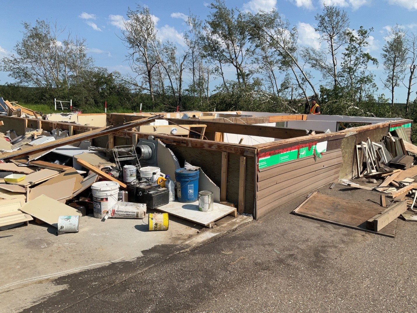 Damage photo