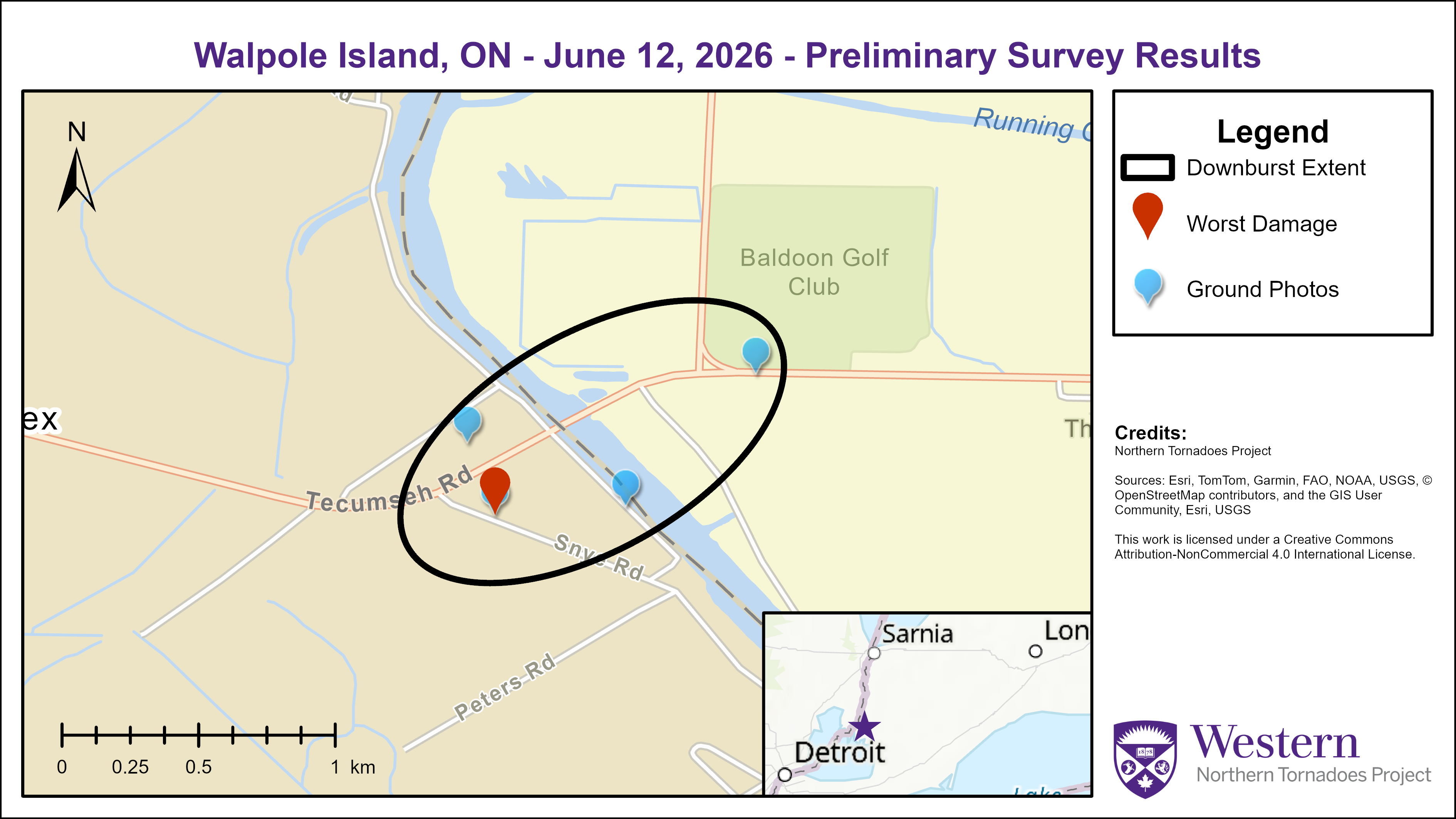 Survey map