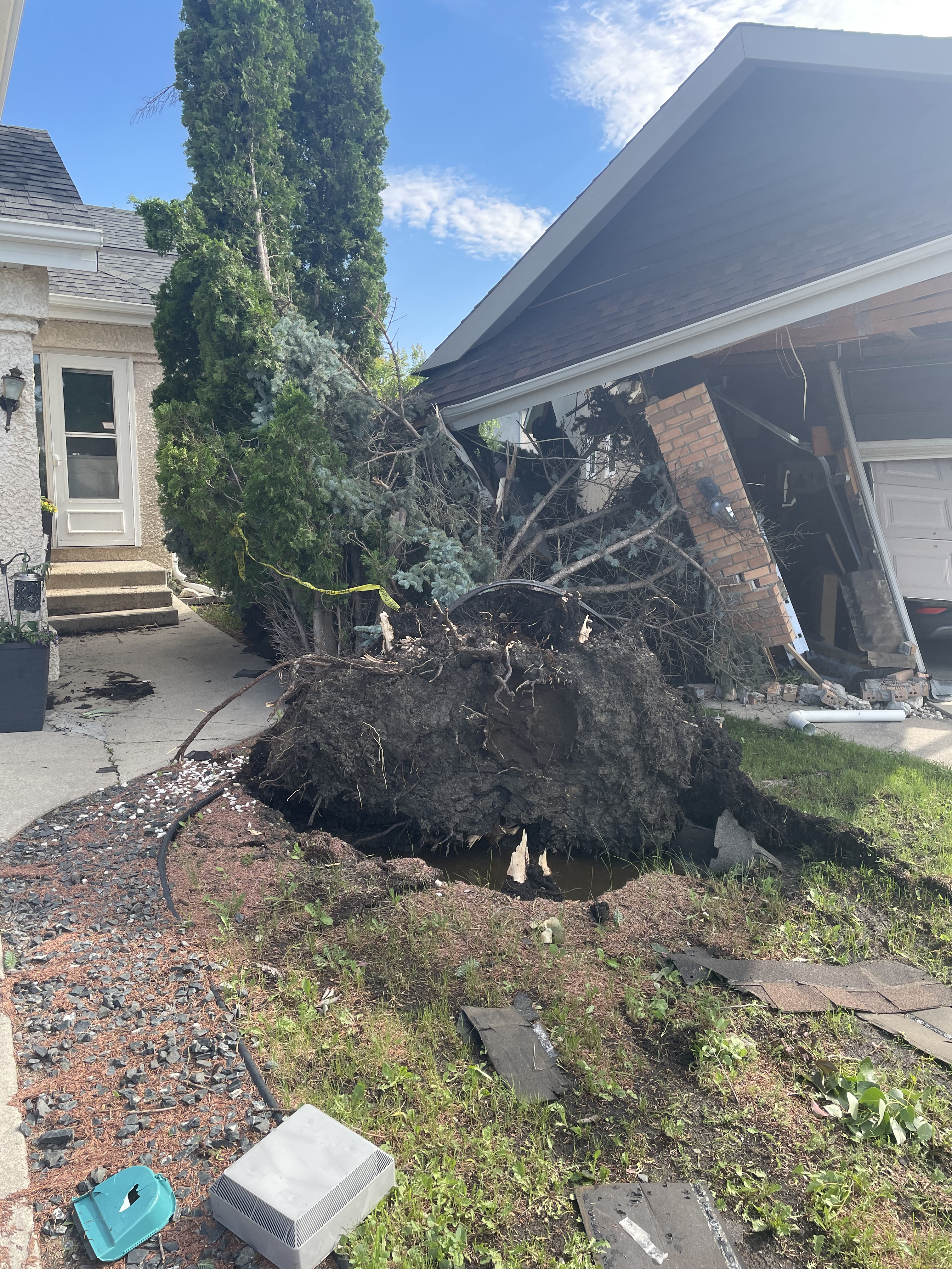 Damage photo