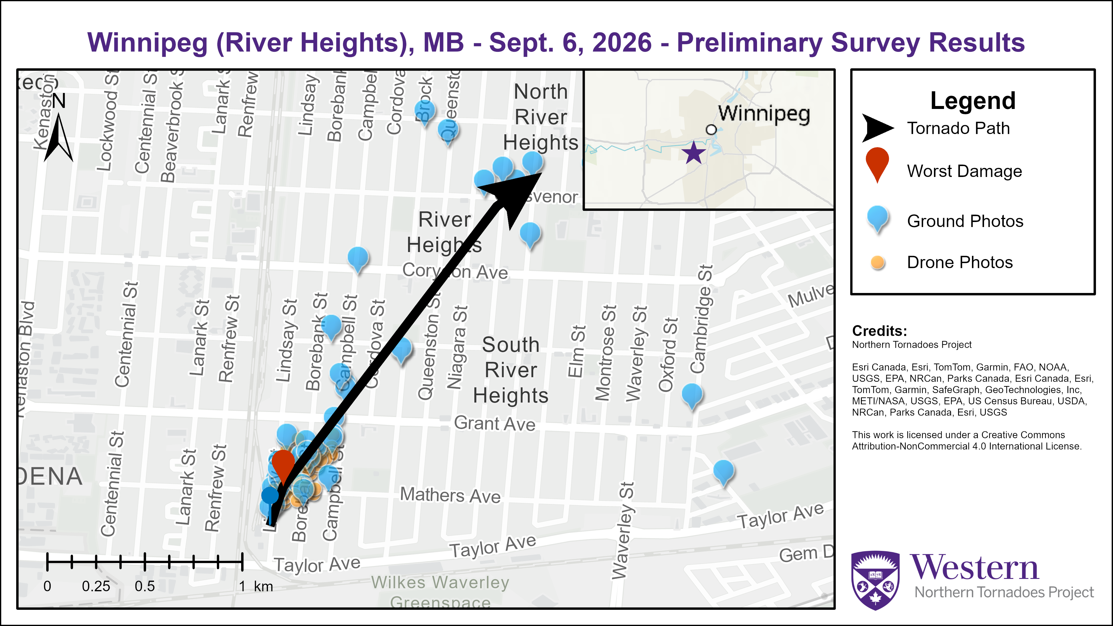 Survey map