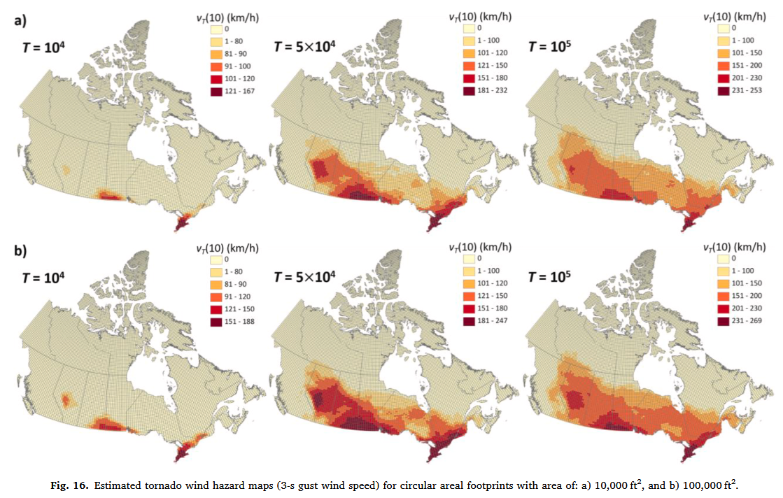 Tornado maps