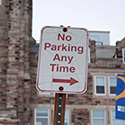 No Parking At Any Time Sign