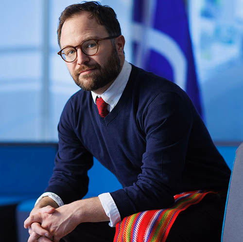 Portrait of Kurtis Boyer, speaker for the Department of Philosophy Colloquium Series.