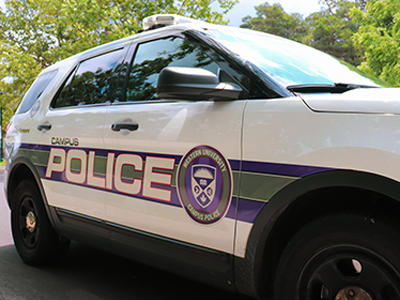 police patrol car