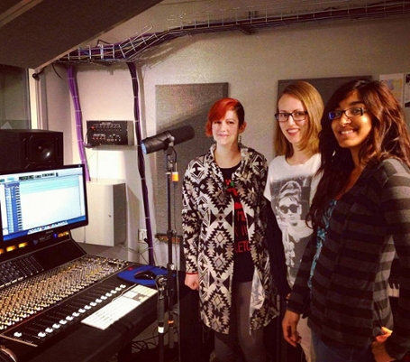 Photograph of Recording Studio for Pride Library Promo Ad