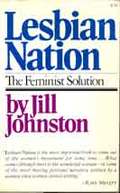 Lesbian Nation book cover. Lesbian Nation book cover.