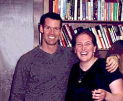 Mark Tewksbury and Tracey Paris Mark Tewksbury and Tracey Paris