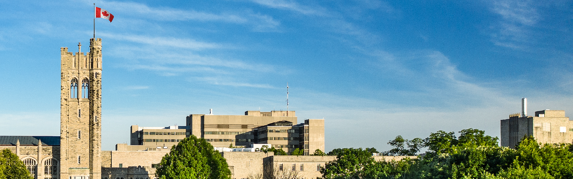 Photo of University College Building in Summer