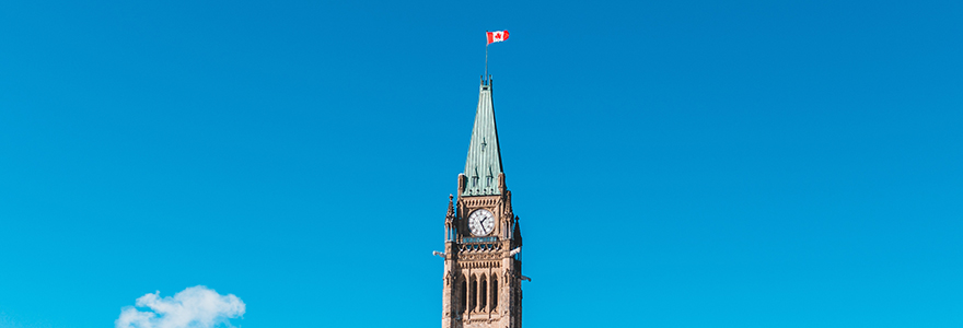 decorative image of canada's parliament buildings