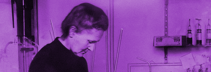 Portrait of Marie Curie