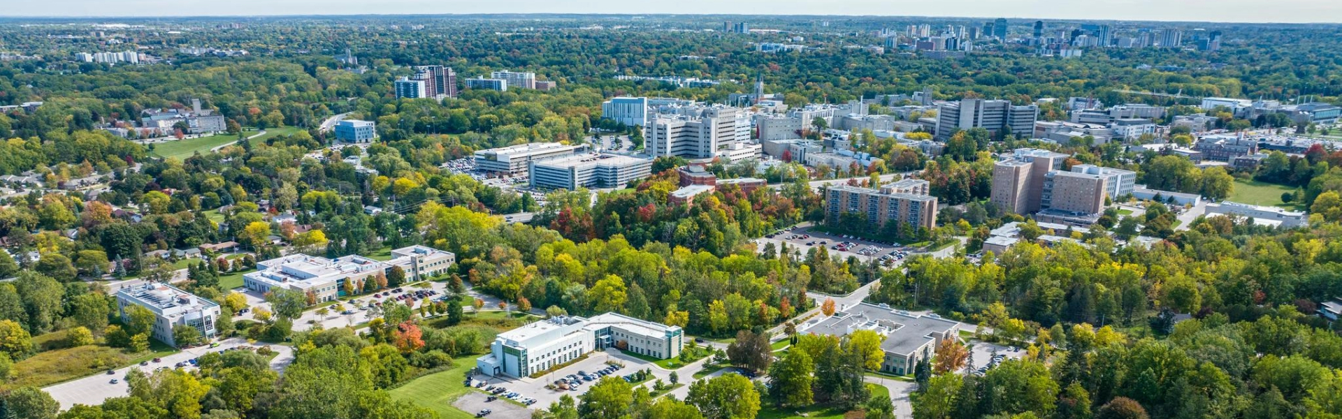 Overhead view of Western Research Parks - Discovery Park