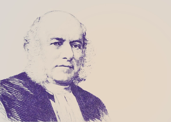 Etching of Bishop Hellmuth