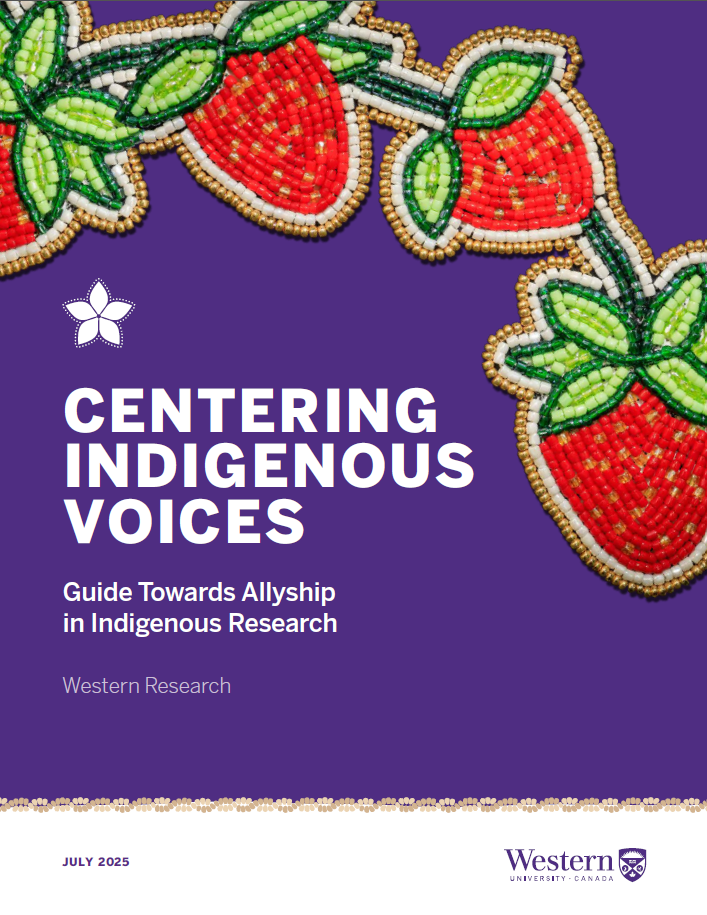 Front Cover of the Allyship in Indigenous Research Full Guide