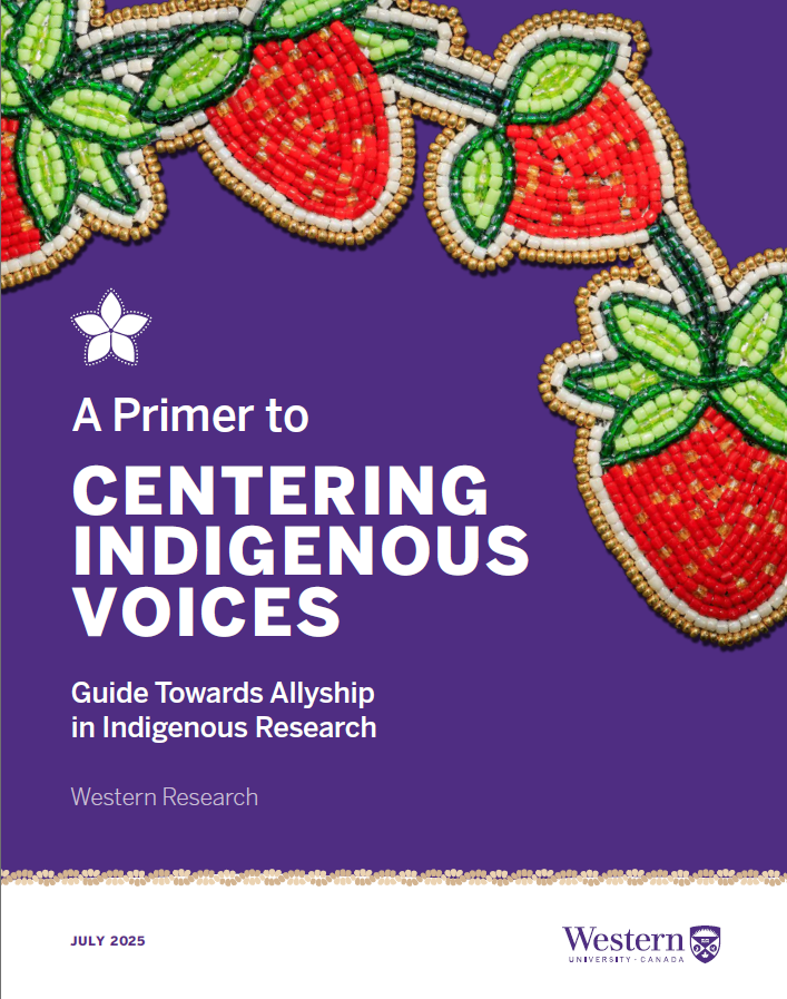Front Cover of the Allyship in Indigenous Research Primer